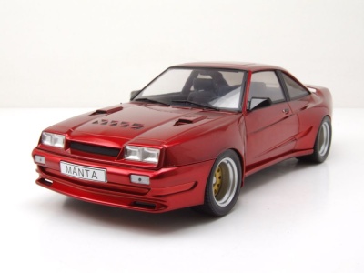 Opel Manta B Mattig 1991 dunkelrot metallic Modellauto...