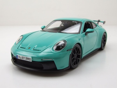 Porsche 911 GT3 2021 grün Modellauto 1:24 Bburago