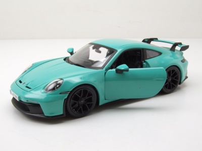 Porsche 911 GT3 2021 grün Modellauto 1:24 Bburago