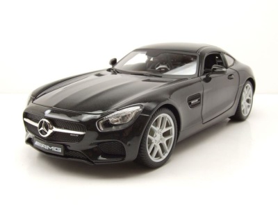 Mercedes AMG GT schwarz metallic Modellauto 1:18 Maisto