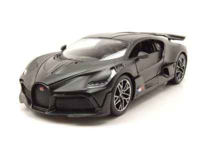 Bugatti Divo 2018 matt schwarz Modellauto 1:24 Maisto