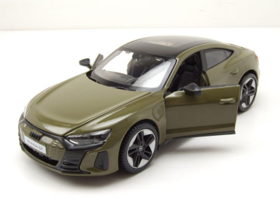 Audi RS e-tron GT olive Modellauto 1:24 Maisto