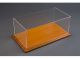 Klarsichtbox Acryl Vitrine Aichi mit Holzboden kirschbraun für 1:18 Modelle Zubehör Atlantic