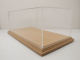 Klarsichtbox Acryl Vitrine Aichi mit Holzboden lindenbraun für 1:18 Modelle Zubehör Atlantic