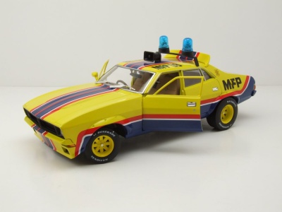 Ford Falcon XB V8 Interceptor 1974 gelb Big Bopper Modellauto 1:18 Greenlight Collectibles