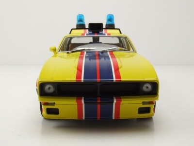 Ford Falcon XB V8 Interceptor 1974 gelb Big Bopper Modellauto 1:18 Greenlight Collectibles