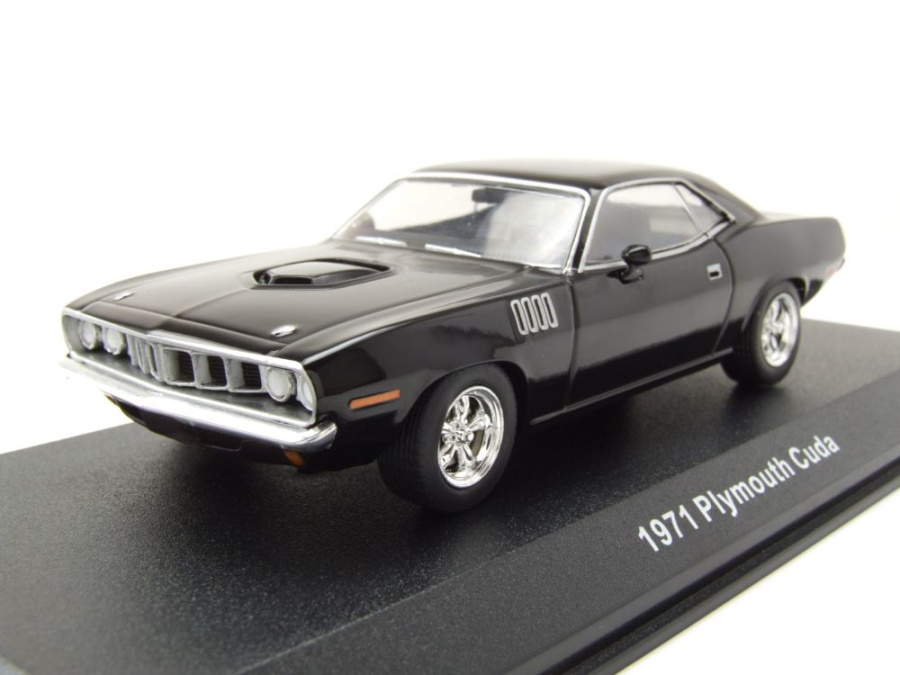 1:18 John Wick: Chapter 4 (2023) - 1971 Plymouth Cuda, Black by Highway 61  - Town and Country Toys