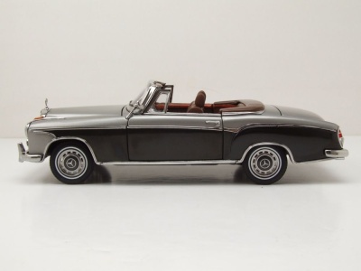 Mercedes 220 SE Cabrio W128 1960 grau dunkelgrau Modellauto 1:18 Sun Star