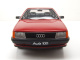 Audi 100 C3 1989 hellrot Modellauto 1:18 Triple9