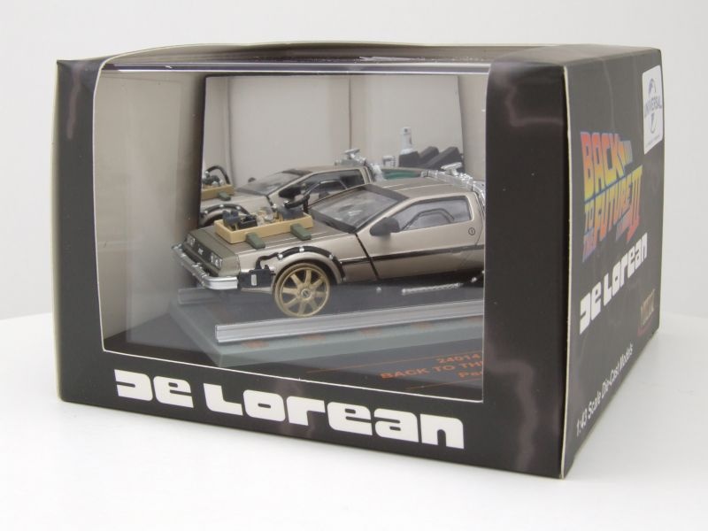 Delorean Dmc12 Retour Vers Le Futur Episode 3 - Version Rail Delorean Dmc12 Retour Vers Le Futur Episode 3 - Version Rail
