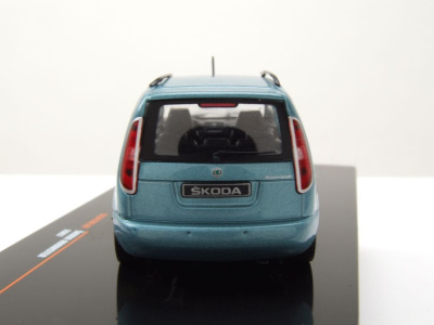 Skoda Roomster 2007 hellblau metallic Modellauto 1:43 ixo models