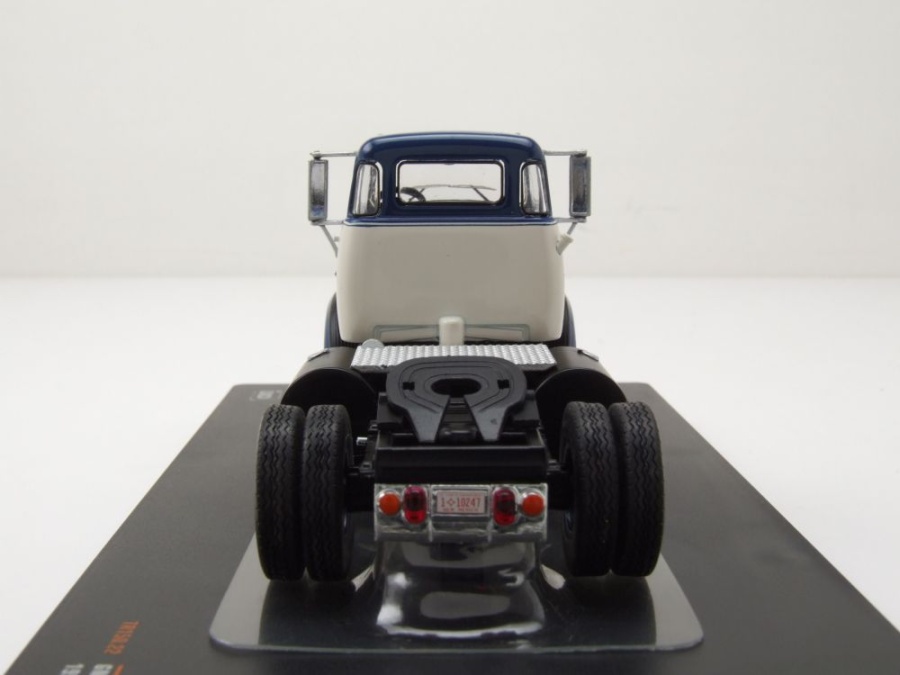 GMC 950 COE Zugmaschine 1954 Blanc Bleu Maquette de Voiture 1:43 ixo