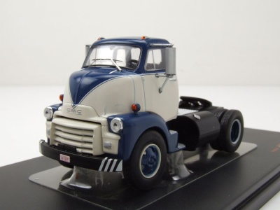 GMC 950 COE Zugmaschine 1954 weiß blau Modellauto 1:43 ixo models