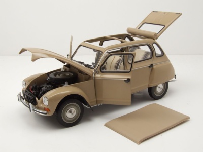 Citroen Dyane 1983 beige Modellauto 1:18 Norev