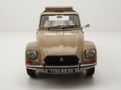 Citroen Dyane 1983 beige Modellauto 1:18 Norev