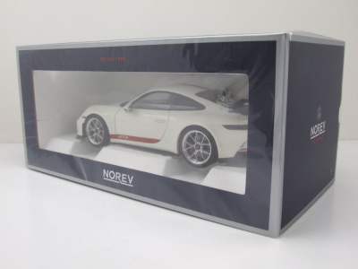 Porsche 911 GT3 2021 weiß Modellauto 1:18 Norev
