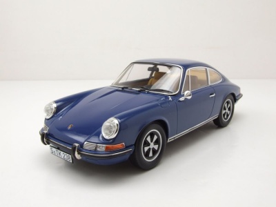 Porsche 911 S 1969 blau Modellauto 1:18 Norev