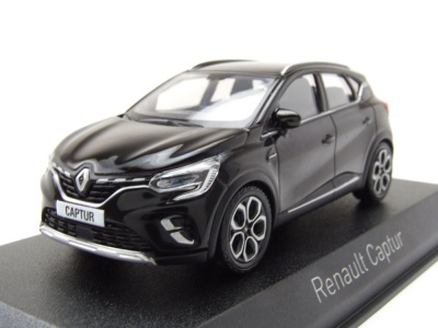 Renault Captur 2022 schwarz Modellauto 1:43 Norev