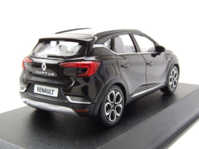 Renault Captur 2022 schwarz Modellauto 1:43 Norev