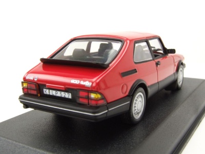 Saab 900 Turbo 1992 rot Modellauto 1:43 Norev