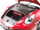 Porsche 911 992 Turbo S Sport Design 2021 rot Modellauto 1:18 Minichamps