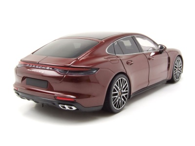 Porsche Panamera Turbo S 2020 dunkelrot metallic Modellauto 1:18 Minichamps