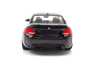BMW M2 CS 2020 schwarz metallic mit schwarzen Felgen Modellauto 1:18 Minichamps