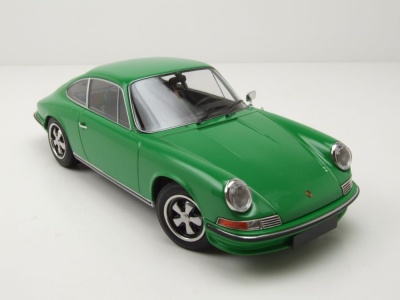 Porsche 911 S 1972 grün Modellauto 1:18 Minichamps