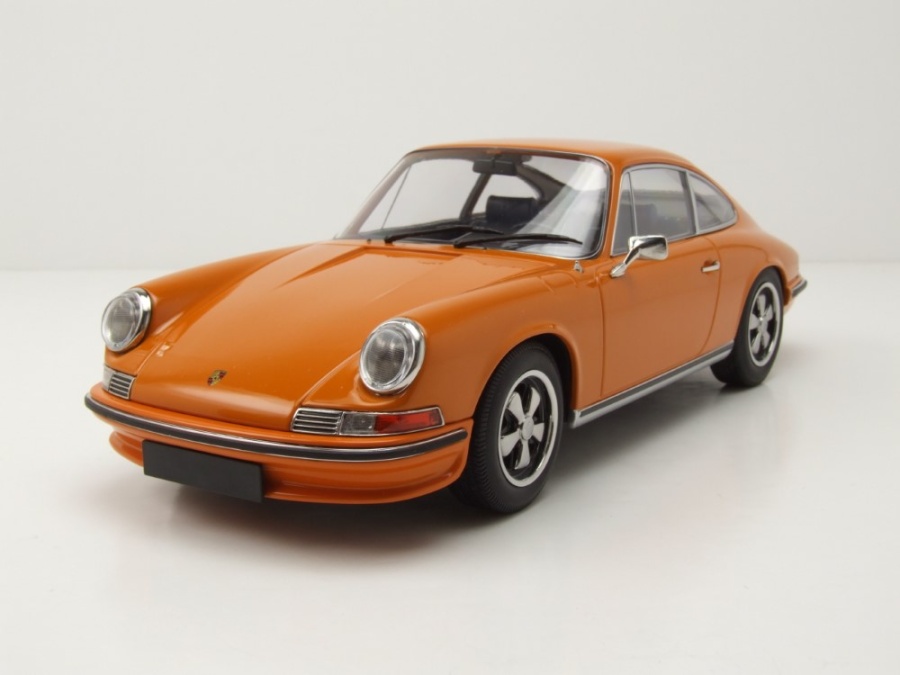 Porsche 911 S 1972 orange Modellauto 1:18 Minichamps