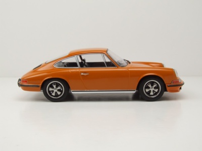 Porsche 911 S 1972 orange Modellauto 1:18 Minichamps