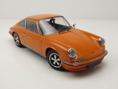 Porsche 911 S 1972 orange Modellauto 1:18 Minichamps