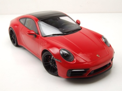 Porsche 911 Carrera 4 GTS 2020 rot Modellauto 1:18 Minichamps