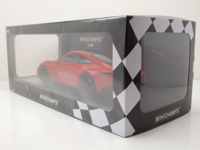 Porsche 911 Carrera 4 GTS 2020 rot Modellauto 1:18 Minichamps