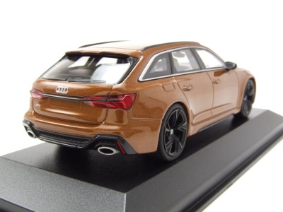 Audi RS 6 Avant Kombi 2019 braun metallic Modellauto 1:43...