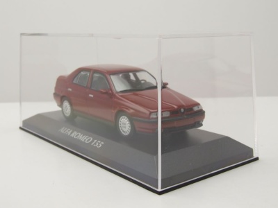 Alfa Romeo 155 1992 rot Modellauto 1:43 Maxichamps