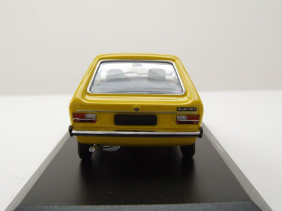 Audi 50 1975 gelb Modellauto 1:43 Maxichamps