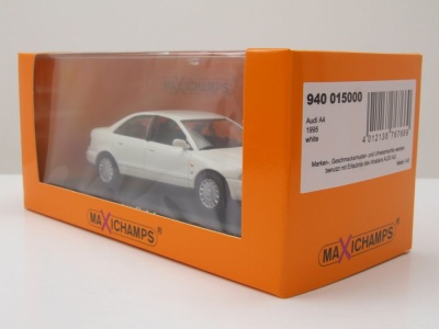 Audi A4 1995 weiß Modellauto 1:43 Maxichamps