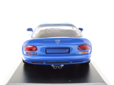 Dodge Viper Coupe 1993 blau metallic Modellauto 1:43 Maxichamps