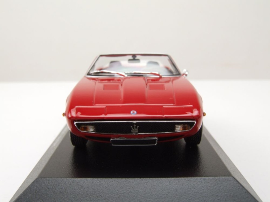 Modellauto Maserati Ghibli Spyder 1969 rot bei Modellautocenter