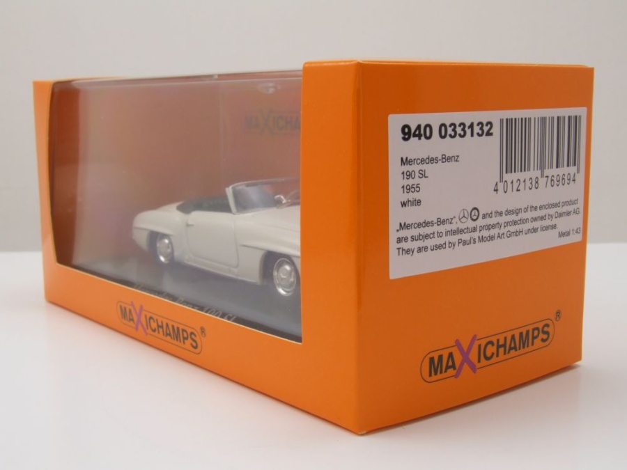 Miniature Mercedes 190 SL Neuve + Fascicule - Modélisme