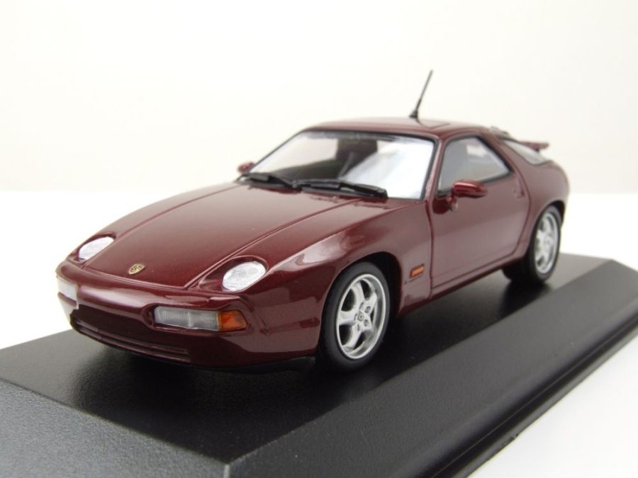 Modellauto Porsche 928 GTS 1991 rot metallic bei Modellautocenter