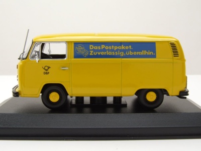 VW T2 Kasten Deutsche Bundespost 1972 gelb Modellauto 1:43 Maxichamps