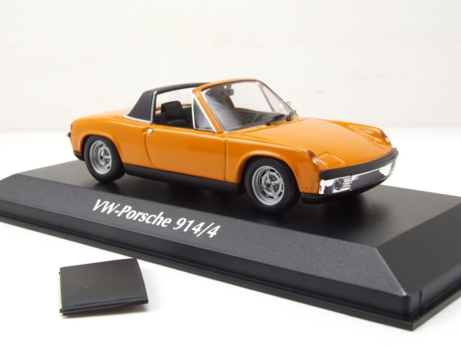 Modellauto VW-Porsche 914/4 1972 orange bei Modellautocenter