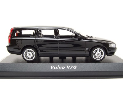Volvo V70 Break Kombi 2000 schwarz Modellauto 1:43 Maxichamps