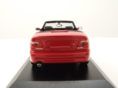Volvo C 70 Cabrio 1998 rot Modellauto 1:43 Maxichamps