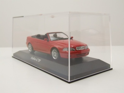 Volvo C 70 Cabrio 1998 rot Modellauto 1:43 Maxichamps