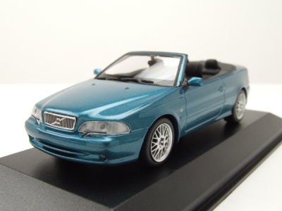 Volvo C 70 Cabrio 1998 blau metallic Modellauto 1:43...
