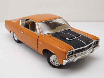 AMC Rebel 1970 orange Modellauto 1:18 Lucky Die Cast