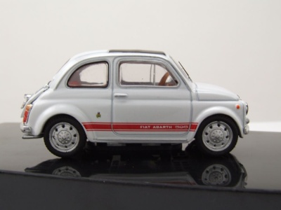 Fiat Abarth 595 SS 1964 weiß Modellauto 1:43 ixo models