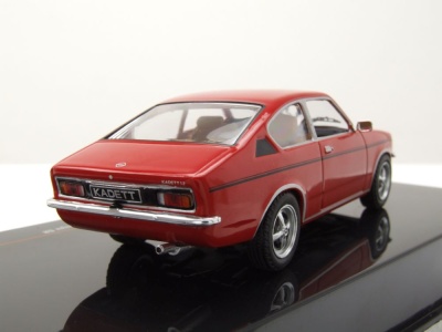 Opel Kadett C Coupe SR 1976 rot schwarz Modellauto 1:43 ixo models